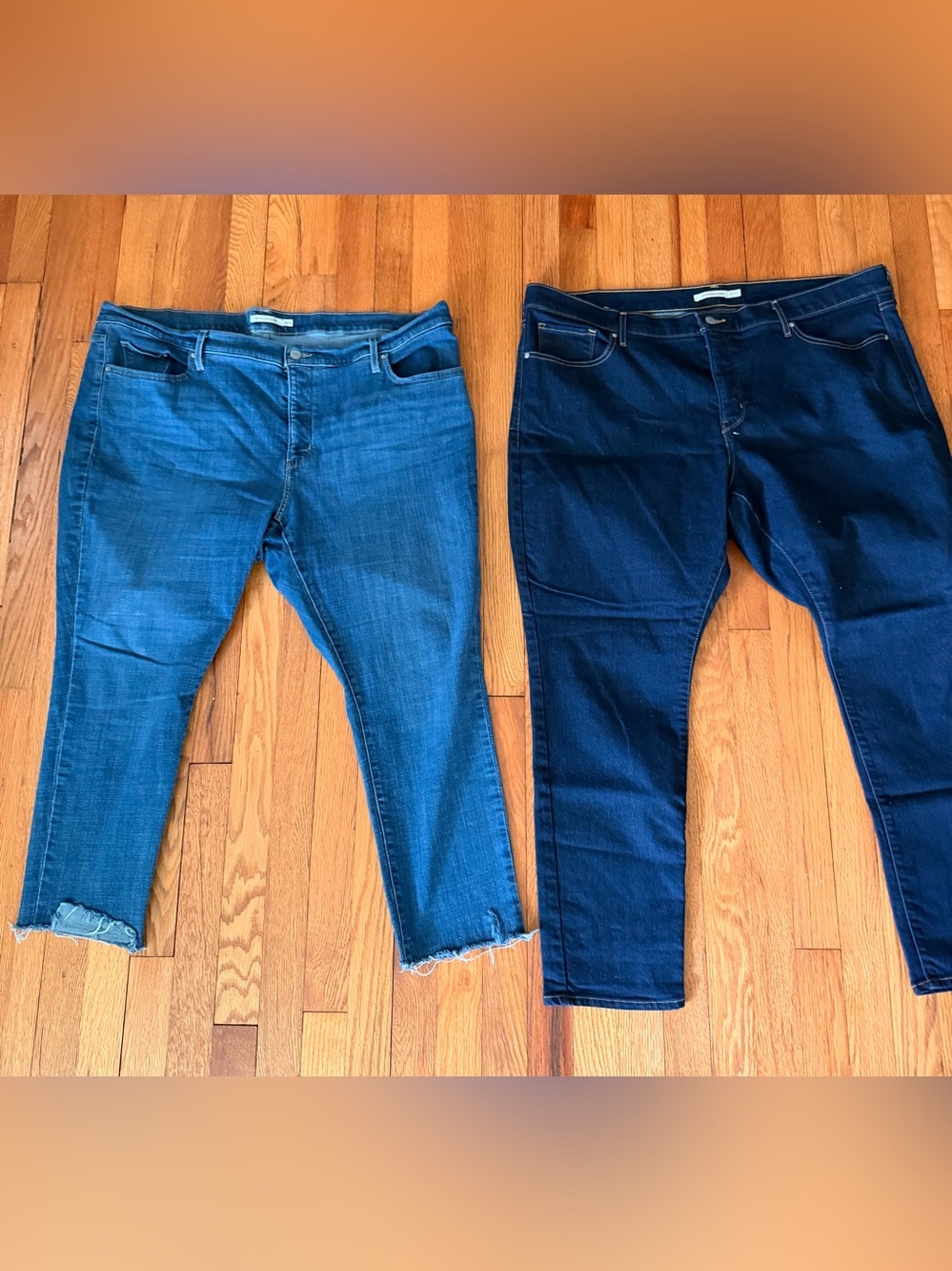 Levi’s Jean Shaping 311 Tummy Slimming Size 24W Lot of 2